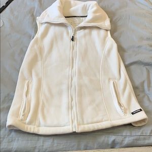 Cream Full Zip Calvin Klein Vest